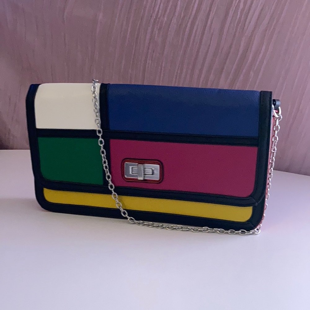 Aldo Rottman Colorblock Clutch
